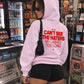 Oversized Hoodie - Can’t see the haters. My lashes too long.
