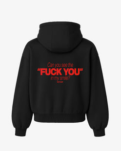 Oversized Hoodie - Can You See The Fuck You In My Smile