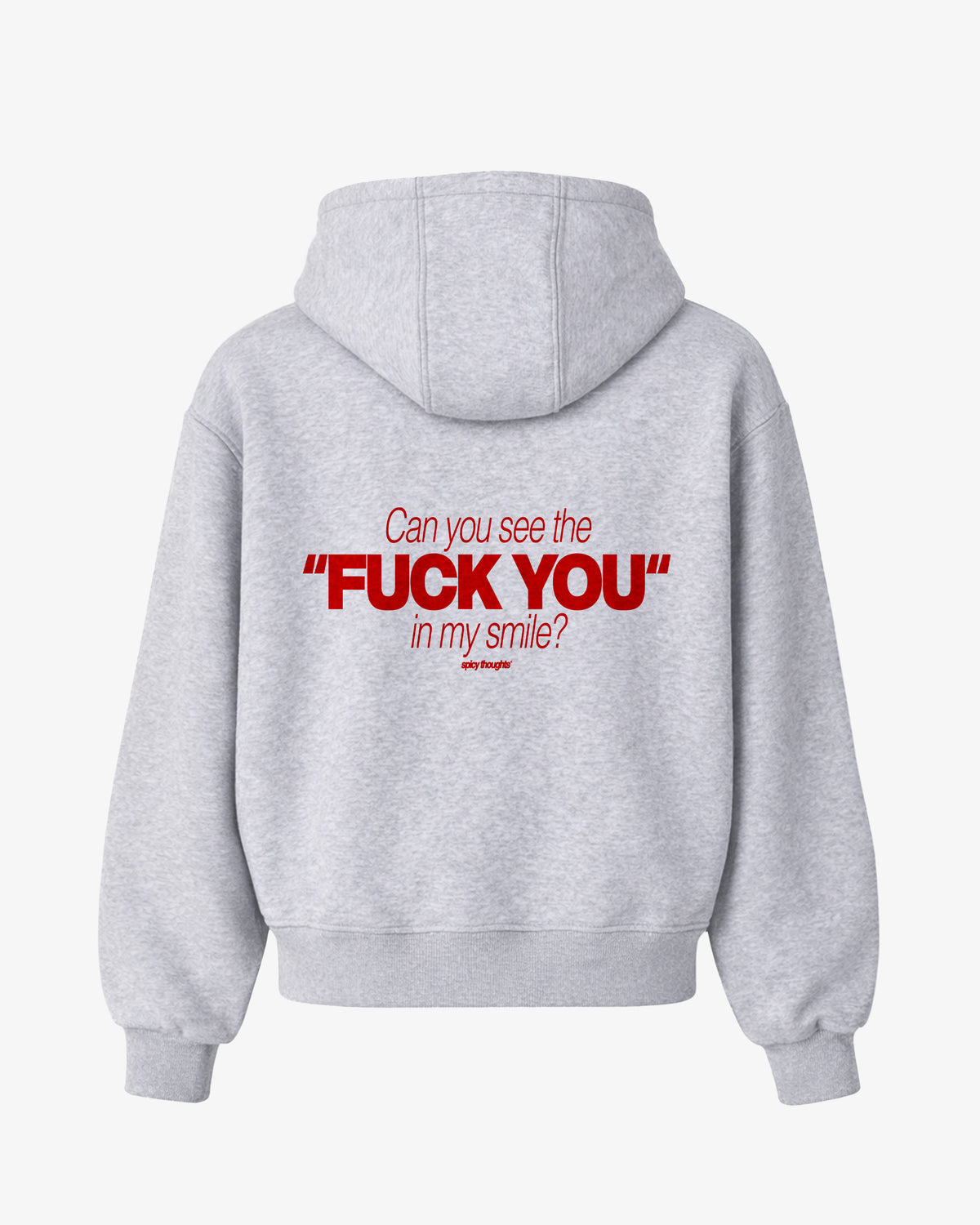 Oversized Hoodie - Can You See The Fuck You In My Smile