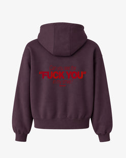 Oversized Hoodie - Can You See The Fuck You In My Smile