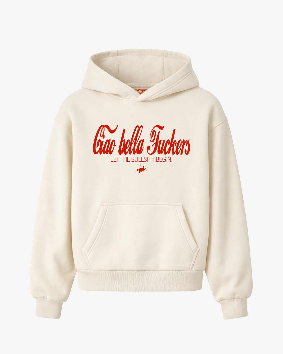 Oversized Hoodie - Ciao Bella Fuckers