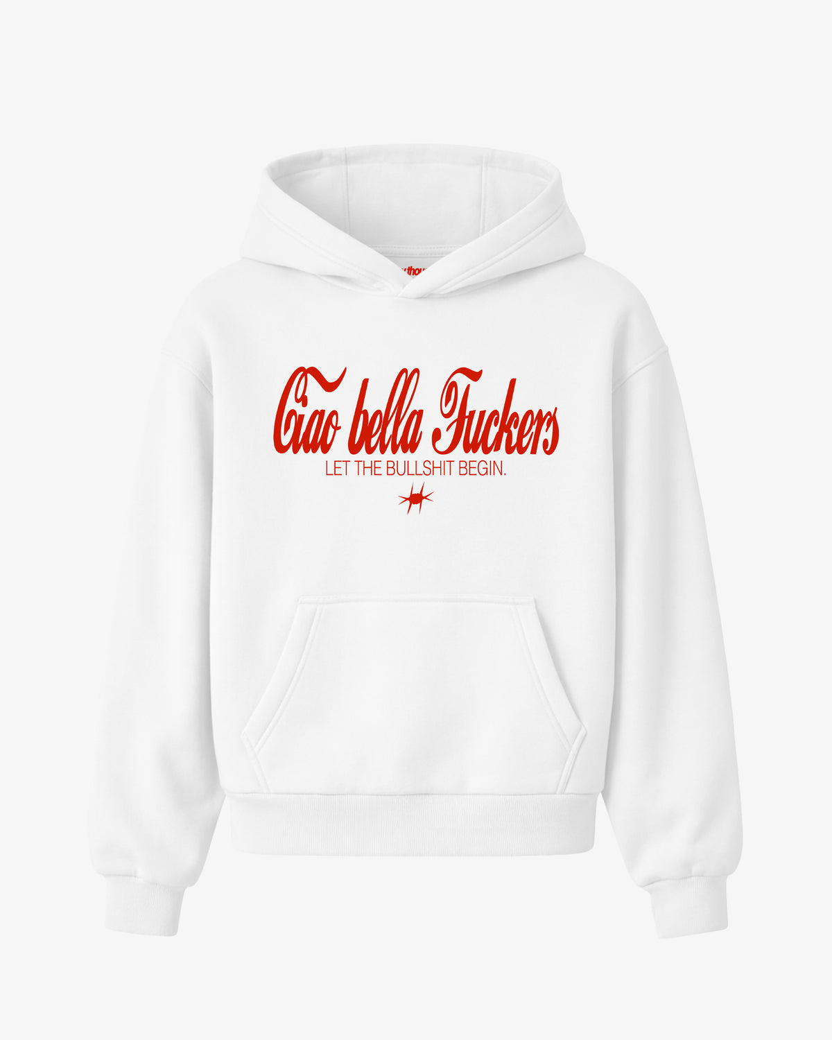 Oversized Hoodie - Ciao Bella Fuckers