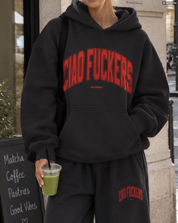 Oversized Hoodie - Ciao Fuckers