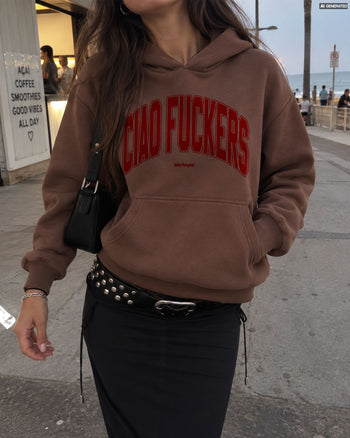 Oversized Hoodie - Ciao Fuckers