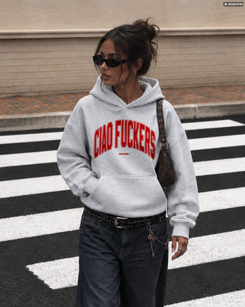 Oversized Hoodie - Ciao Fuckers