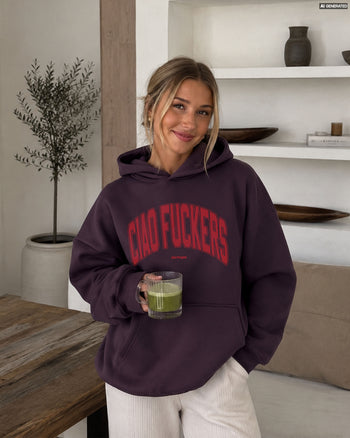 Oversized Hoodie - Ciao Fuckers