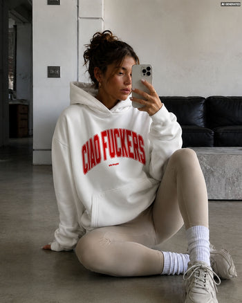 Oversized Hoodie - Ciao Fuckers
