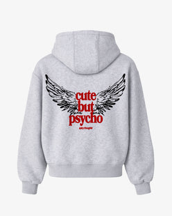 Oversized Hoodie - Cute But Psycho