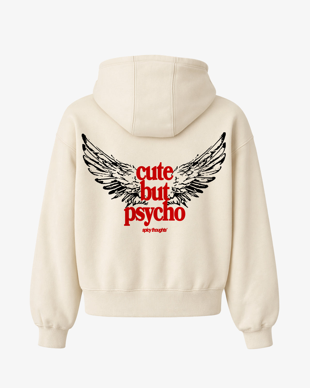 Oversized Hoodie - Cute But Psycho