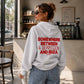 Oversized Hoodie - Somewhere Between A Depression And Ibiza