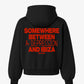 Oversized Hoodie - Somewhere Between A Depression And Ibiza