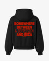 Oversized Hoodie - Somewhere Between A Depression And Ibiza