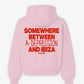 Oversized Hoodie - Somewhere Between A Depression And Ibiza