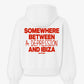 Oversized Hoodie - Somewhere Between A Depression And Ibiza