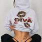 Oversized Hoodie - Diva Leopard Kiss