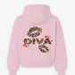 Oversized Hoodie - Diva Leopard Kiss
