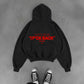 Oversized Hoodie - Don’t fuck with me. I fuck back