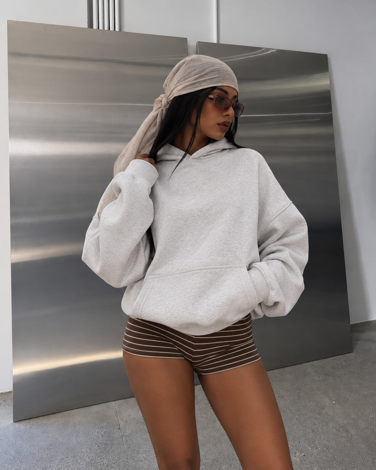 Oversized Hoodie - Enjoy life. Stay sexy. Don’t give a fuck.