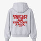 Oversized Hoodie - Enjoy life. Stay sexy. Don’t give a fuck.