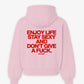 Oversized Hoodie - Enjoy life. Stay sexy. Don’t give a fuck.