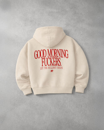 Oversized Hoodie - Good Morning Fuckers