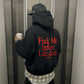 Oversized Hoodie - Fuck Me Before Life Does