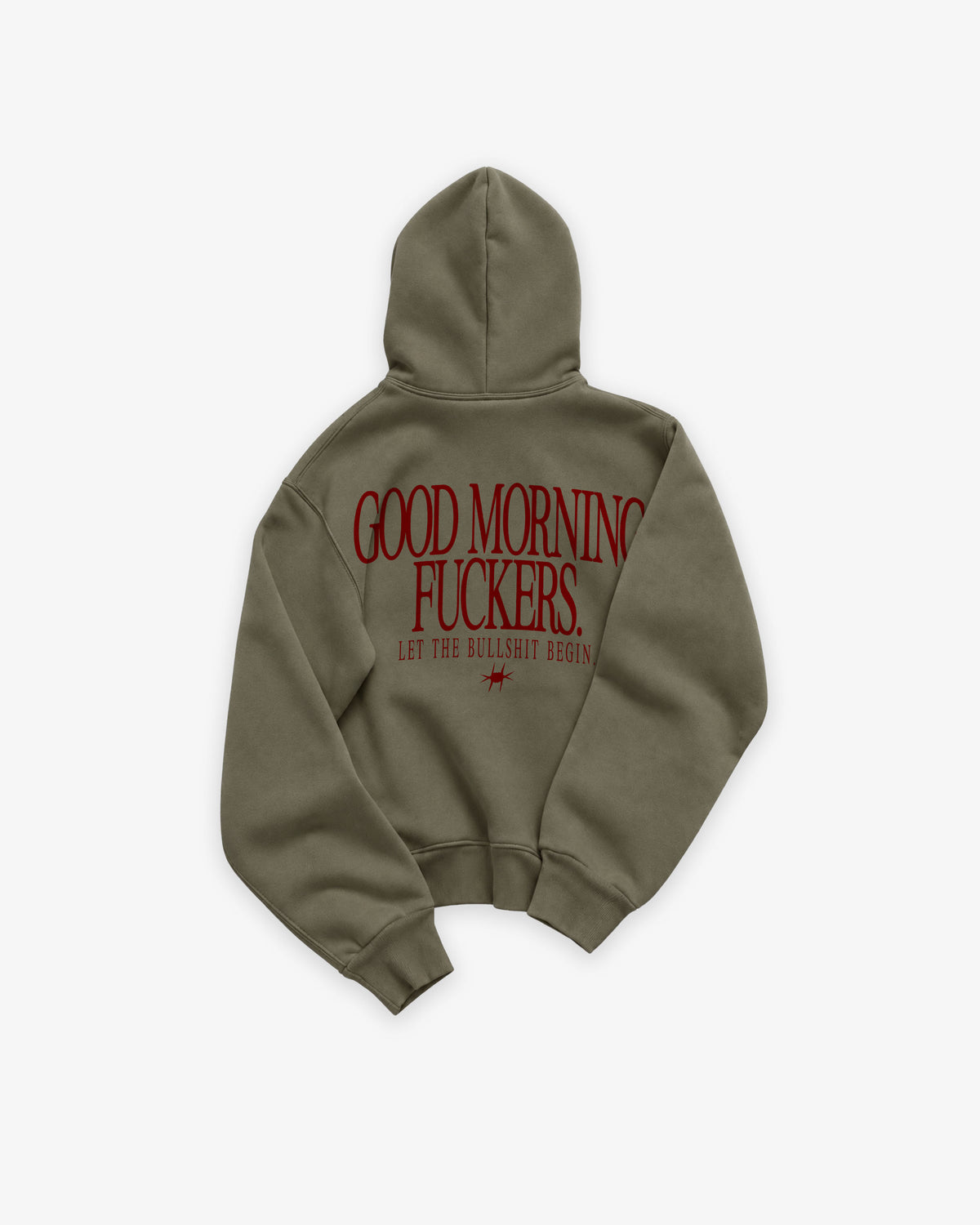 Oversized Hoodie - Good Morning Fuckers