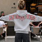 Oversized Hoodie - Good Morning Fuckers Back Arch