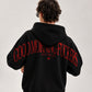 Oversized Hoodie - Good Morning Fuckers Back Arch