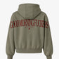 Oversized Hoodie - Good Morning Fuckers Back Arch