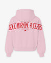 Oversized Hoodie - Good Morning Fuckers Back Arch