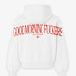 Oversized Hoodie - Good Morning Fuckers Back Arch