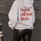 Oversized Hoodie - Hug Me Until I Smell Like You