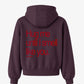 Oversized Hoodie - Hug Me Until I Smell Like You