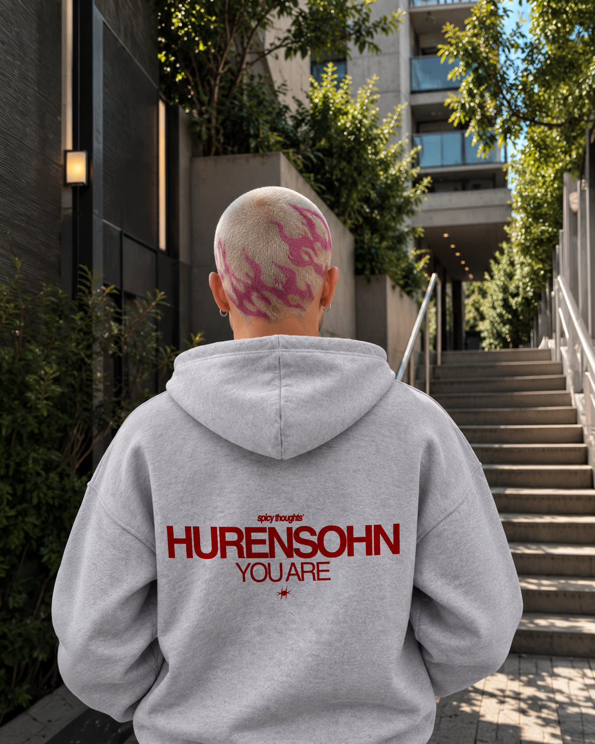 Oversized Hoodie - Hurensohn You Are
