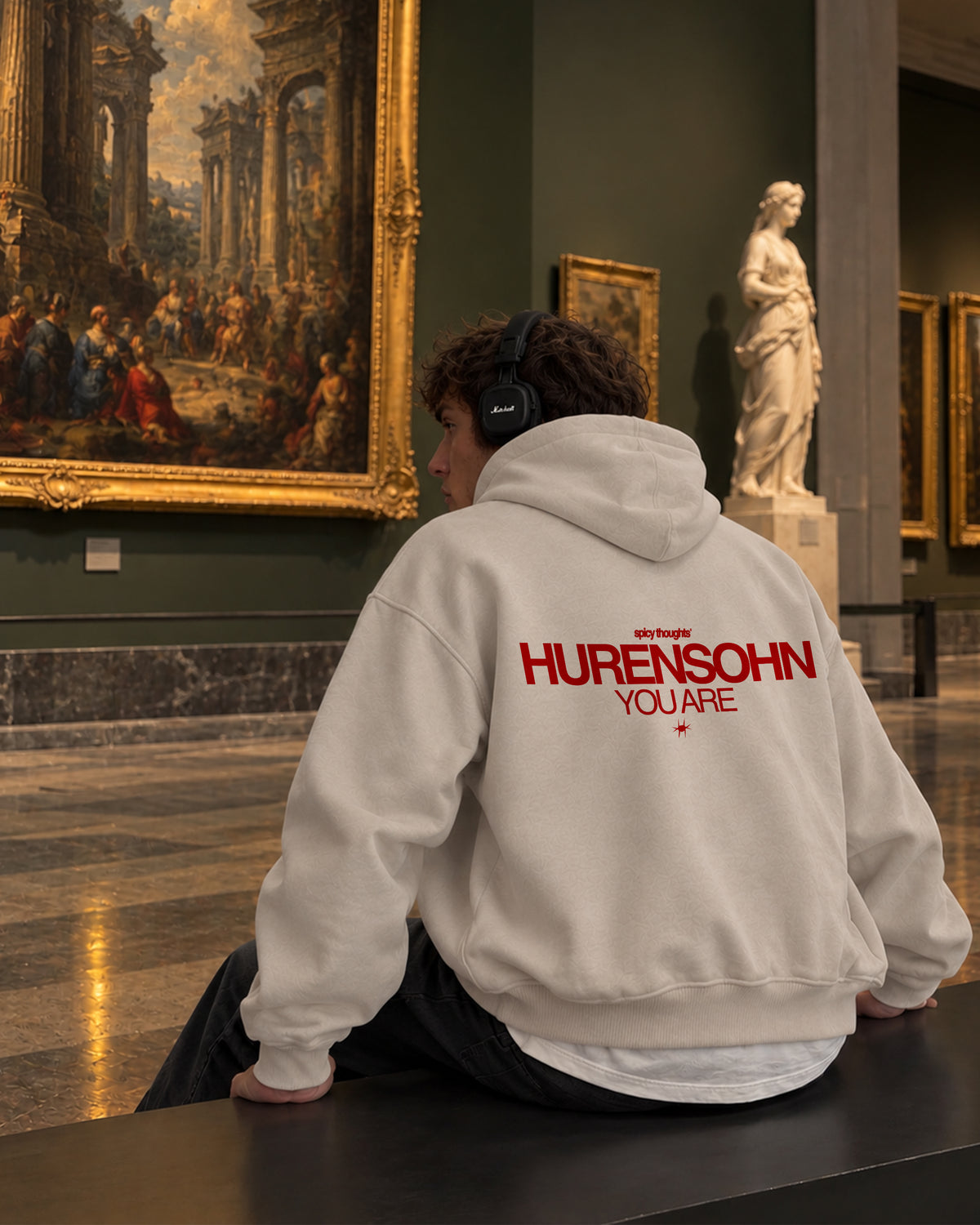 Oversized Hoodie - Hurensohn You Are