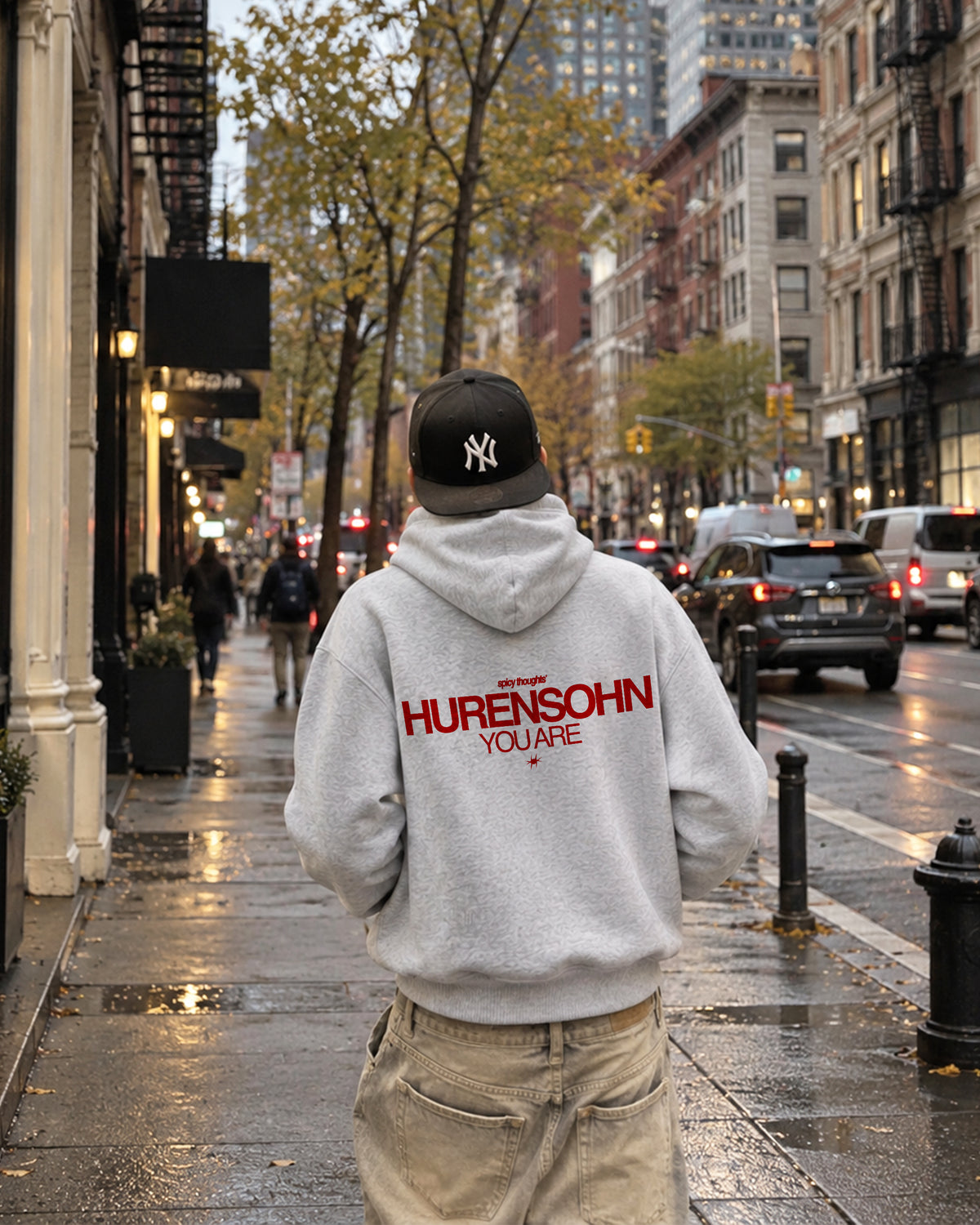 Oversized Hoodie - Hurensohn You Are