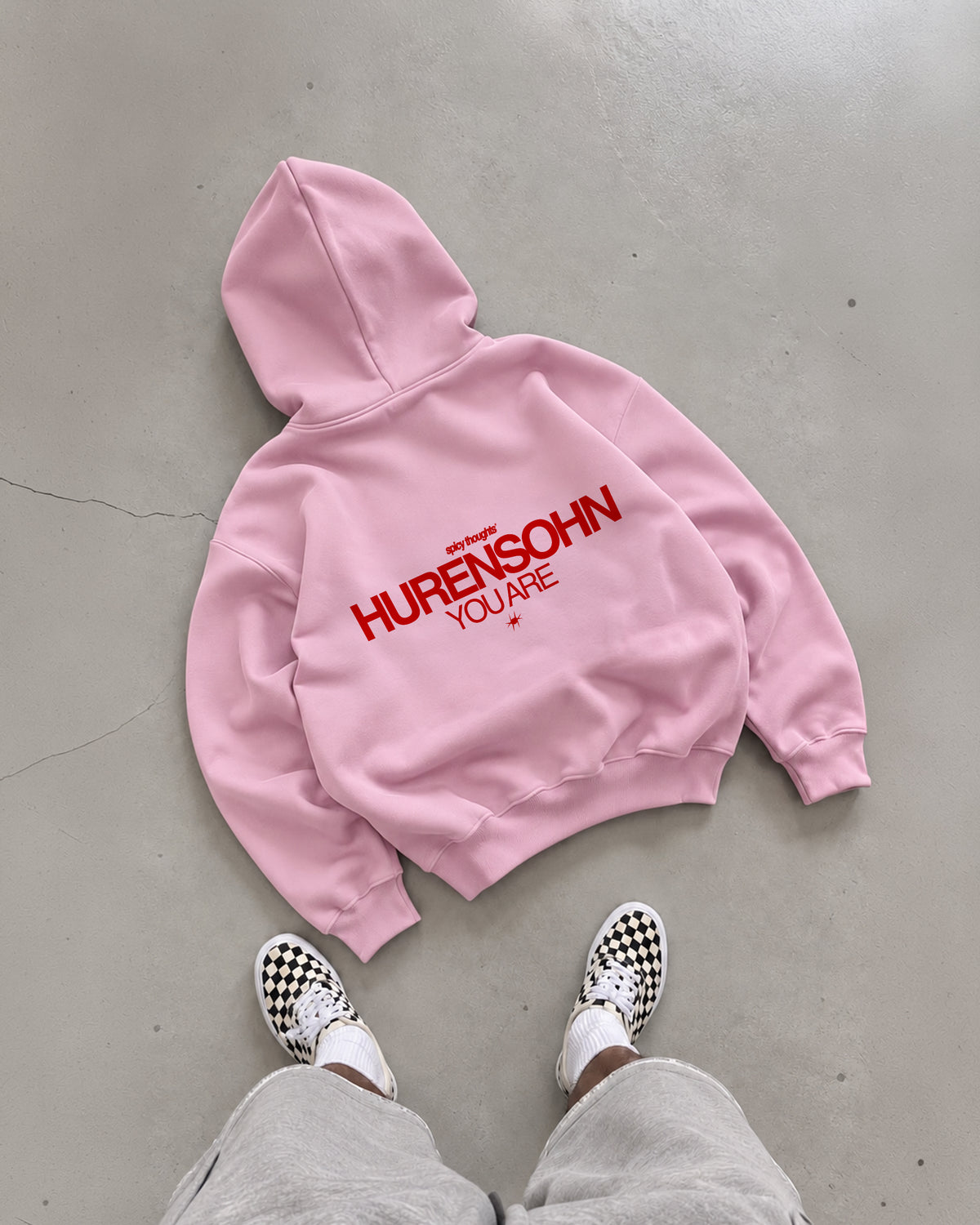 Oversized Hoodie - Hurensohn You Are