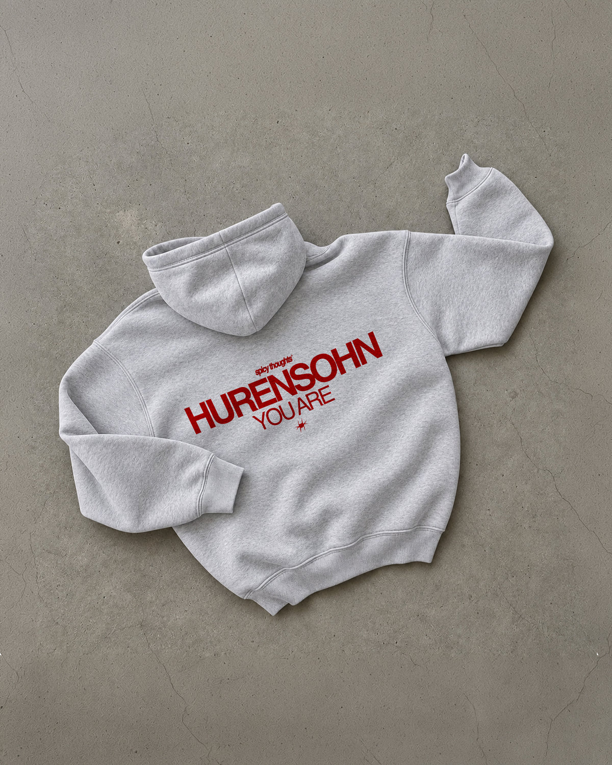 Oversized Hoodie - Hurensohn You Are