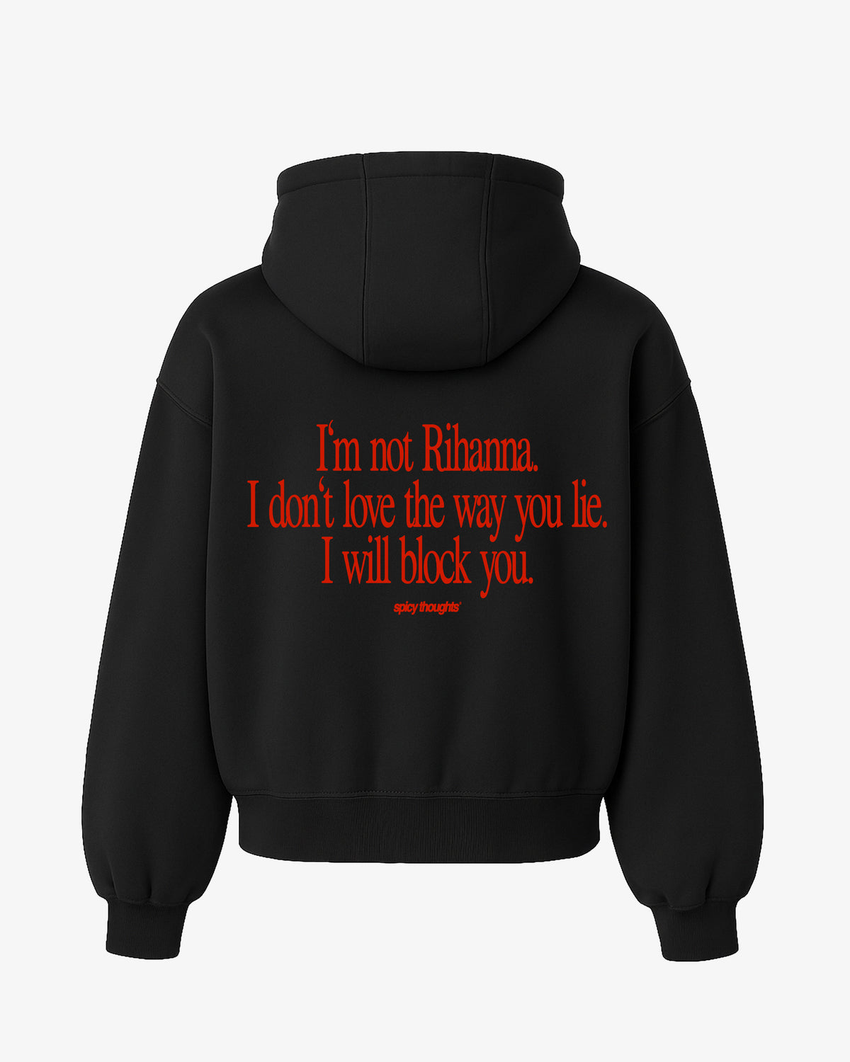 Oversized Hoodie - I Will Block You
