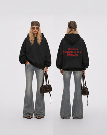 Oversized Hoodie - I Will Block You