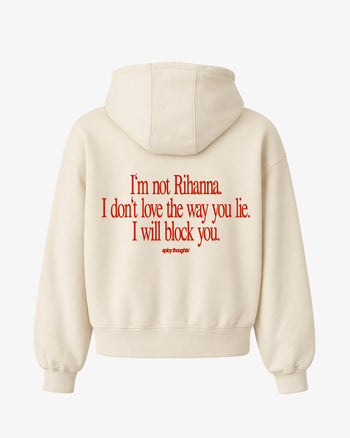 Oversized Hoodie - I Will Block You