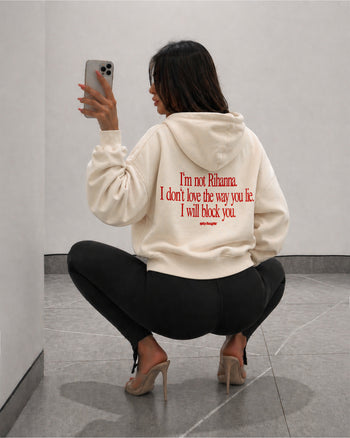 Oversized Hoodie - I Will Block You