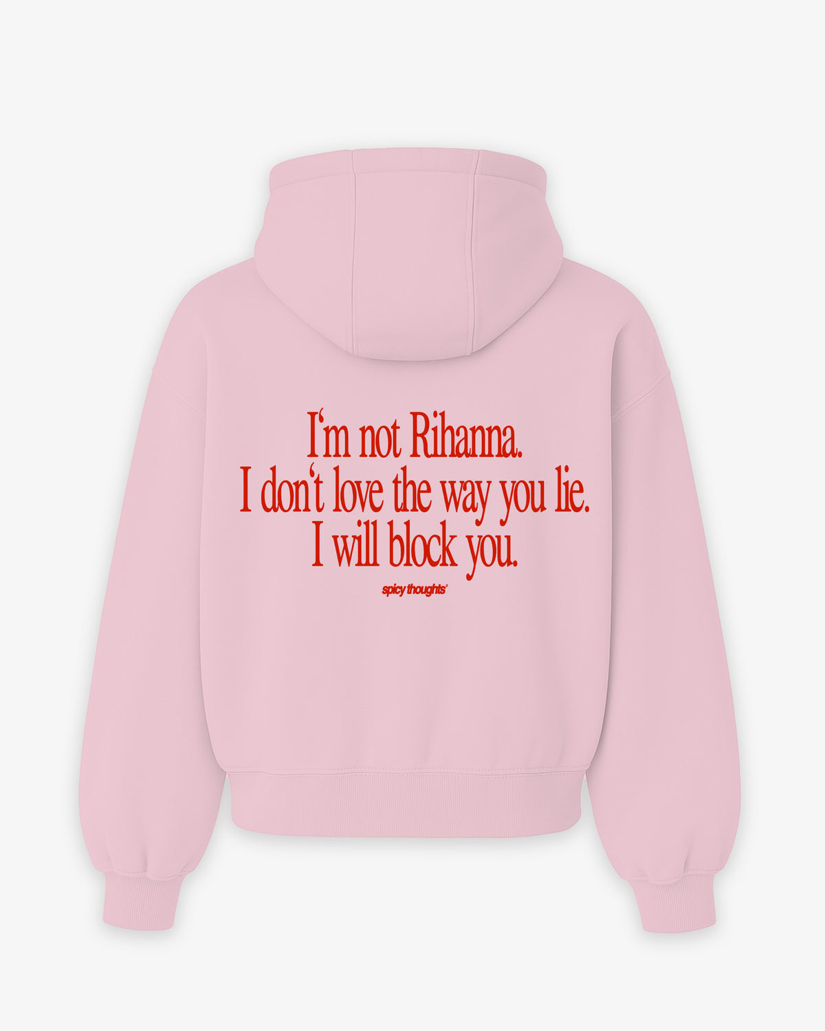 Oversized Hoodie - I Will Block You