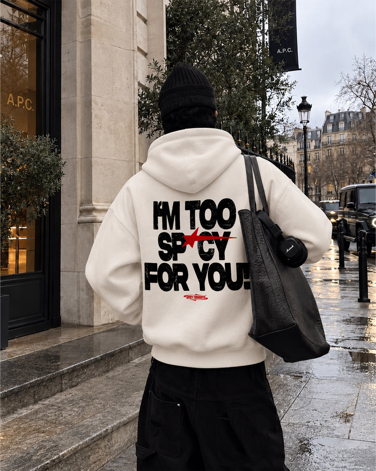 Oversized Hoodie - I’m Too Spicy For You