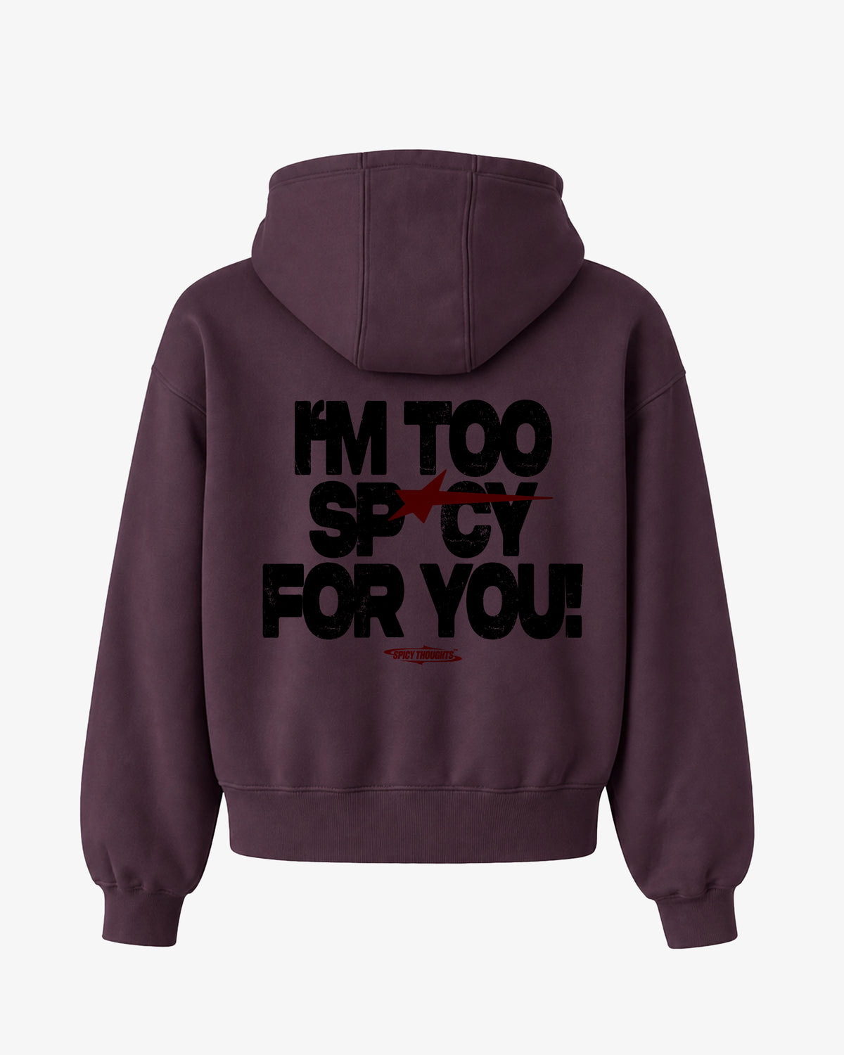 Oversized Hoodie - I’m Too Spicy For You