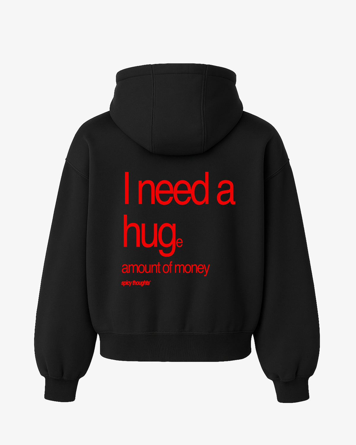 Oversized Hoodie - I need a hug. A huge amount of money