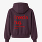 Oversized Hoodie - I need a hug. A huge amount of money