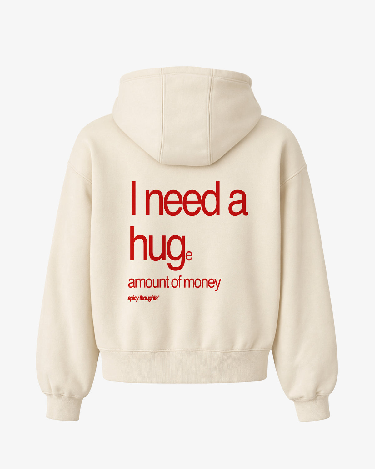 Oversized Hoodie - I need a hug. A huge amount of money