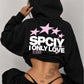 Oversized Hoodie - I Only Love My Bed & My Mama
